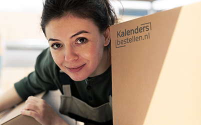 sfeerfoto van snelle verzending kalenders