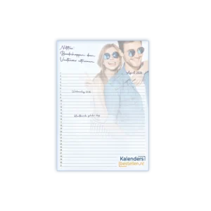 notitieblok A6 met logo en gegevens bedrukken