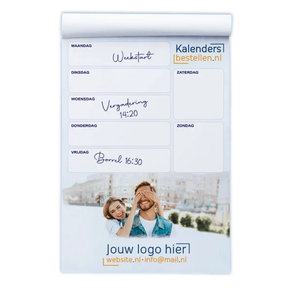 notitieblok met voorblad A4