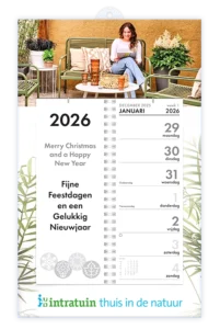 relatiegeschenk weekkalender basic met logo en bedrijfsgegevens