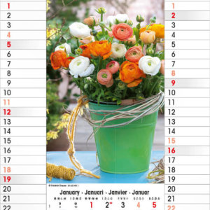 Fotokalender Bloemen Budget Drukken
