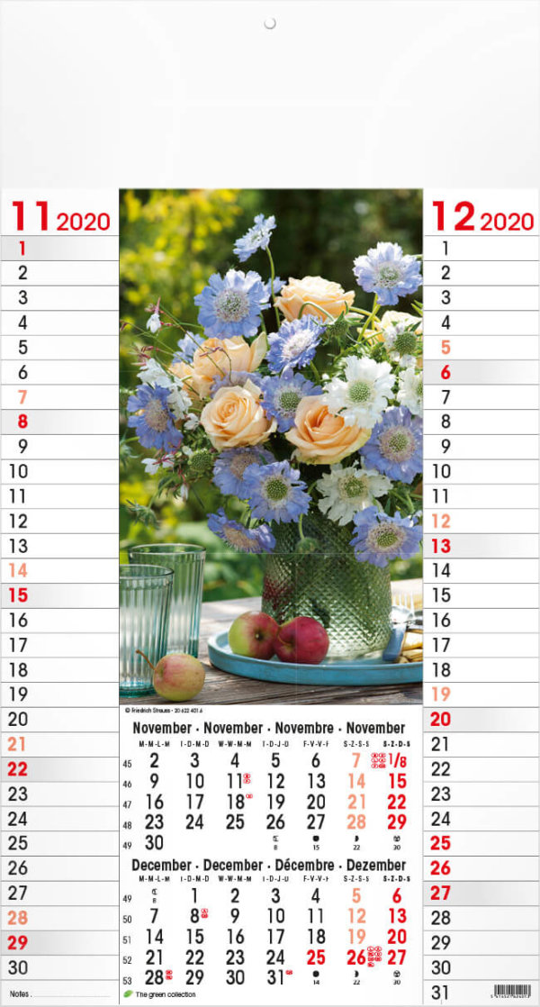 Budget bloemen fotokalender 2023