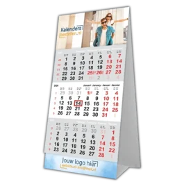 Bureaukalender 2026 mini 3-maands