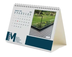 A5 bureaukalenders bedrukken met eigen tekst en foto