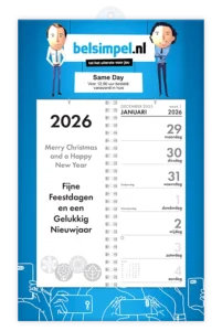 weekkalender klant voorbeeld