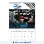 fotokalender A3 eigen ontwerp garage klantvoorbeeld