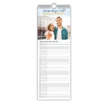 verjaardagskalender met foto langwerpig met eigen ontwerp bedrukken