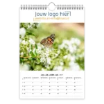 fotokalender A4 bedrukken met eigen logo bloemen