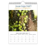 fotokalender A4 bedrukken met eigen logo botanisch