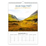 fotokalender mooie landschappen A3 bedrukken met eigen logo