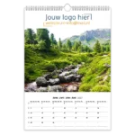 fotokalender mooie landschappen A3 bedrukken met eigen logo
