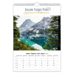fotokalender mooie landschappen A3 bedrukt met eigen logo