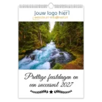 fotokalender prachtige landschappen A3 bedrukken met eigen logo