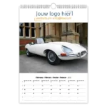 fotokalender oude auto's A3 bedrukt met eigen logo