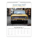 fotokalender old timers A3 bedrukt met eigen logo