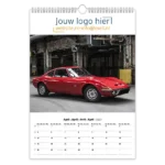 fotokalender old timers A3 bedrukt met eigen logo