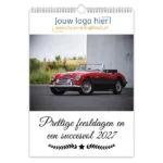 fotokalender oude auto's A3 bedrukken met eigen logo