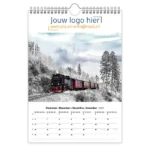 fotokalender A4 bedrukken met eigen logo reizen