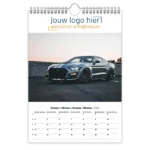 fotokalender A4 bedrukken met eigen logo sportcars autos