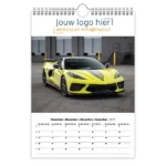 fotokalender A4 bedrukken met eigen logo sportcars autos