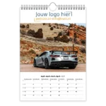 fotokalender A4 bedrukken met eigen logo sportcars autos