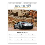 fotokalender sport autos A3 bedrukt met eigen logo