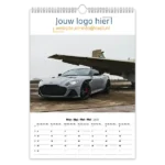 fotokalender sport autos A3 bedrukken met eigen logo