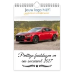 fotokalender A4 bedrukken met eigen logo sportcars