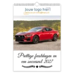 fotokalender sportcars A3 bedrukt met eigen logo