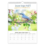 fotokalenders a3 vogels bedrukt met eigen logo