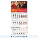 klantvoorbeeld luxe 3-maand budget kalenders