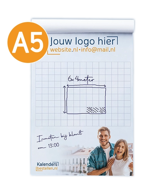 notitieblok met voorblad