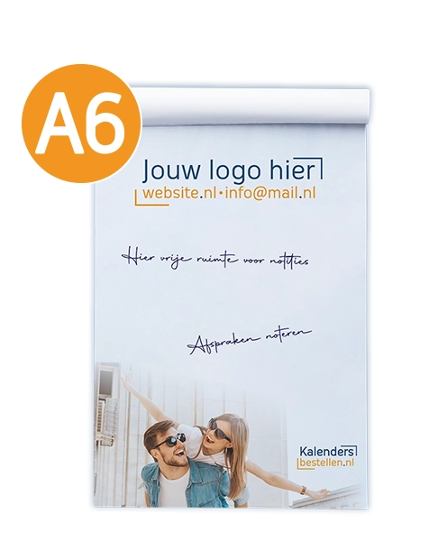 notitieblok met voorblad